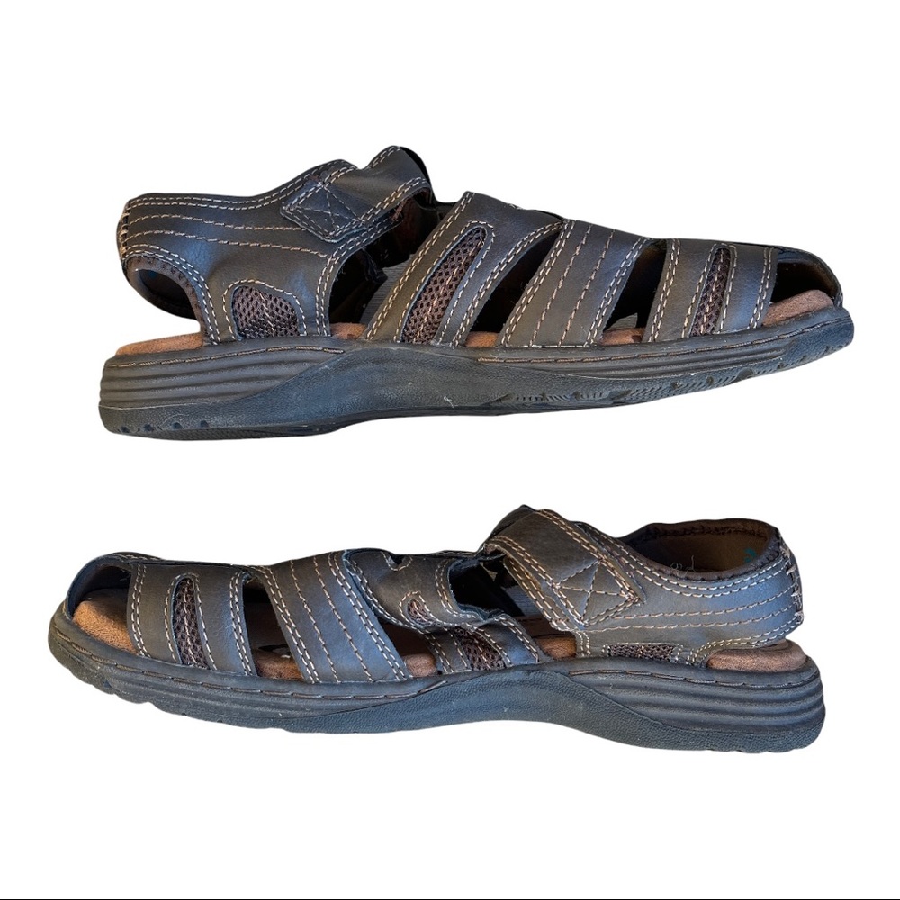 Nunn Bush Dual Comfort Fisherman Style Men’s Adjustable Sandals Size 11 - Picture 2 of 9